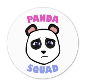 Panda Squad Stickers
