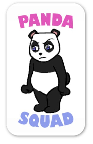 Panda Squad Stickers